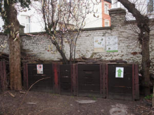 Ehemaliger Klostergarten an der Rue de l'Abondance 31 – wird heute von Schulen genutzt