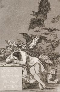 Francisco-Jose-de-Goya-y-Lucientes-The-sleep-of-reason-produces-monsters-No.-43-from-Los-Caprichos